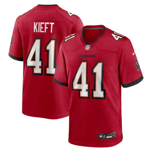 Men's Tampa Bay Buccaneers Ko Kieft Nike Red Game Player product image 1