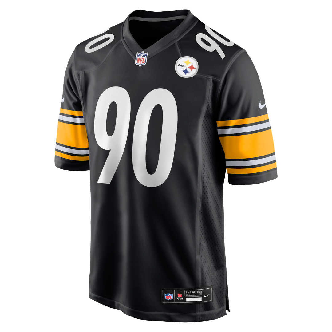 Men's Pittsburgh Steelers T.J. Watt Nike Black Game Jersey product image 10