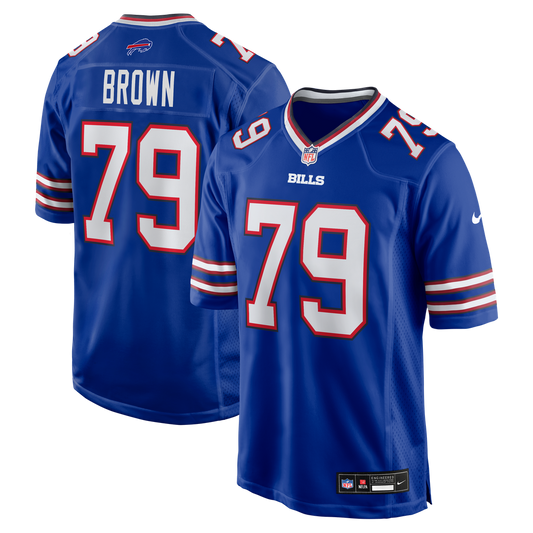 Men's Buffalo Bills Ruben Brown Nike Royal Game Retired product image 1