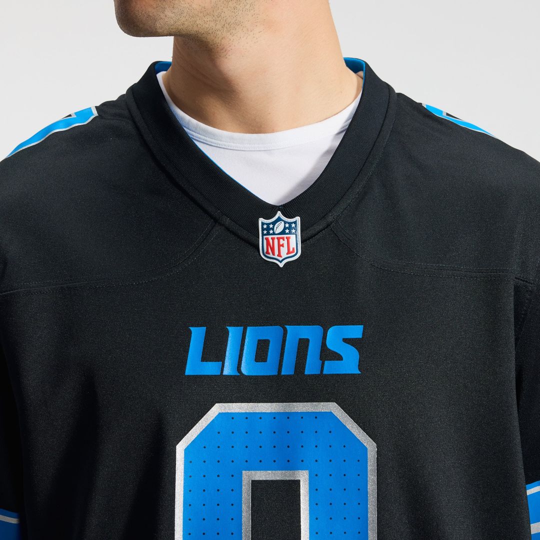 Men's Detroit Lions Jahmyr Gibbs Nike Blue Game Player product image 22