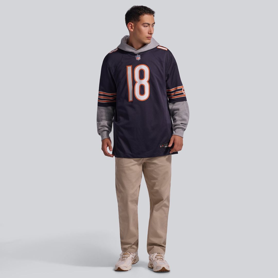 Men's Chicago Bears Caleb Williams Nike Navy Player Game product image 17