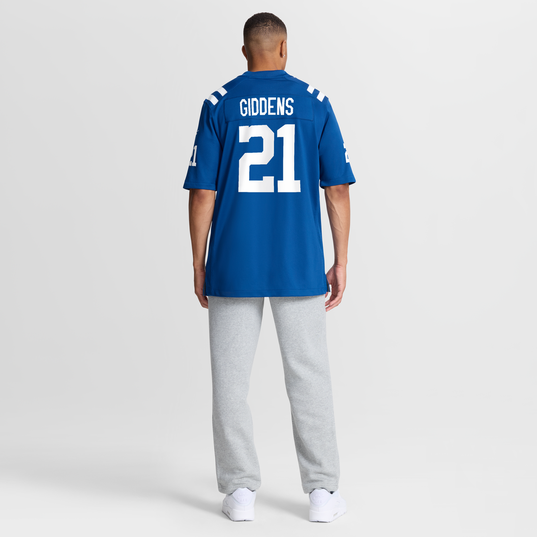 Men's Indianapolis Colts DJ Giddens Nike Royal Team Game product image 8