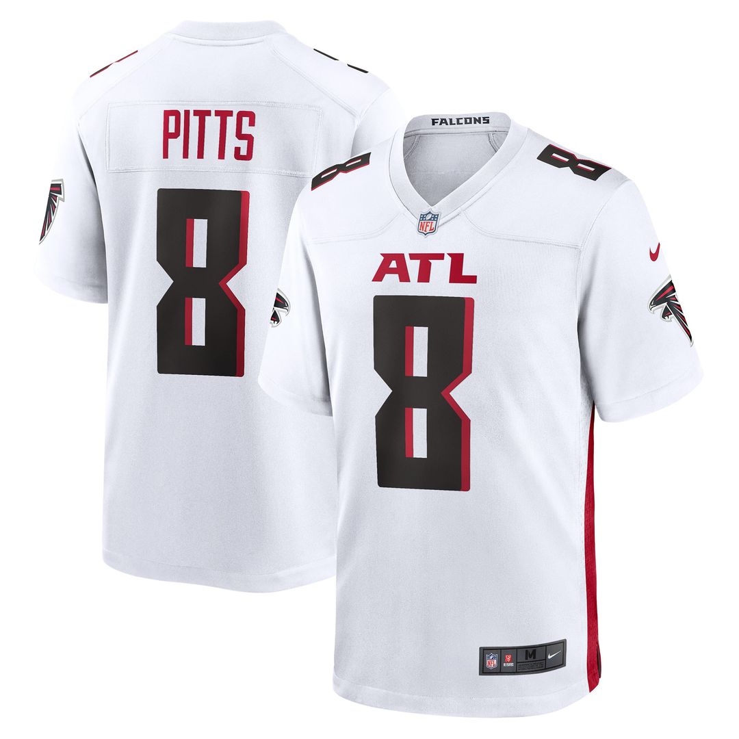 Men's Atlanta Falcons Kyle Pitts Sr. Nike Black Team Game product image 17