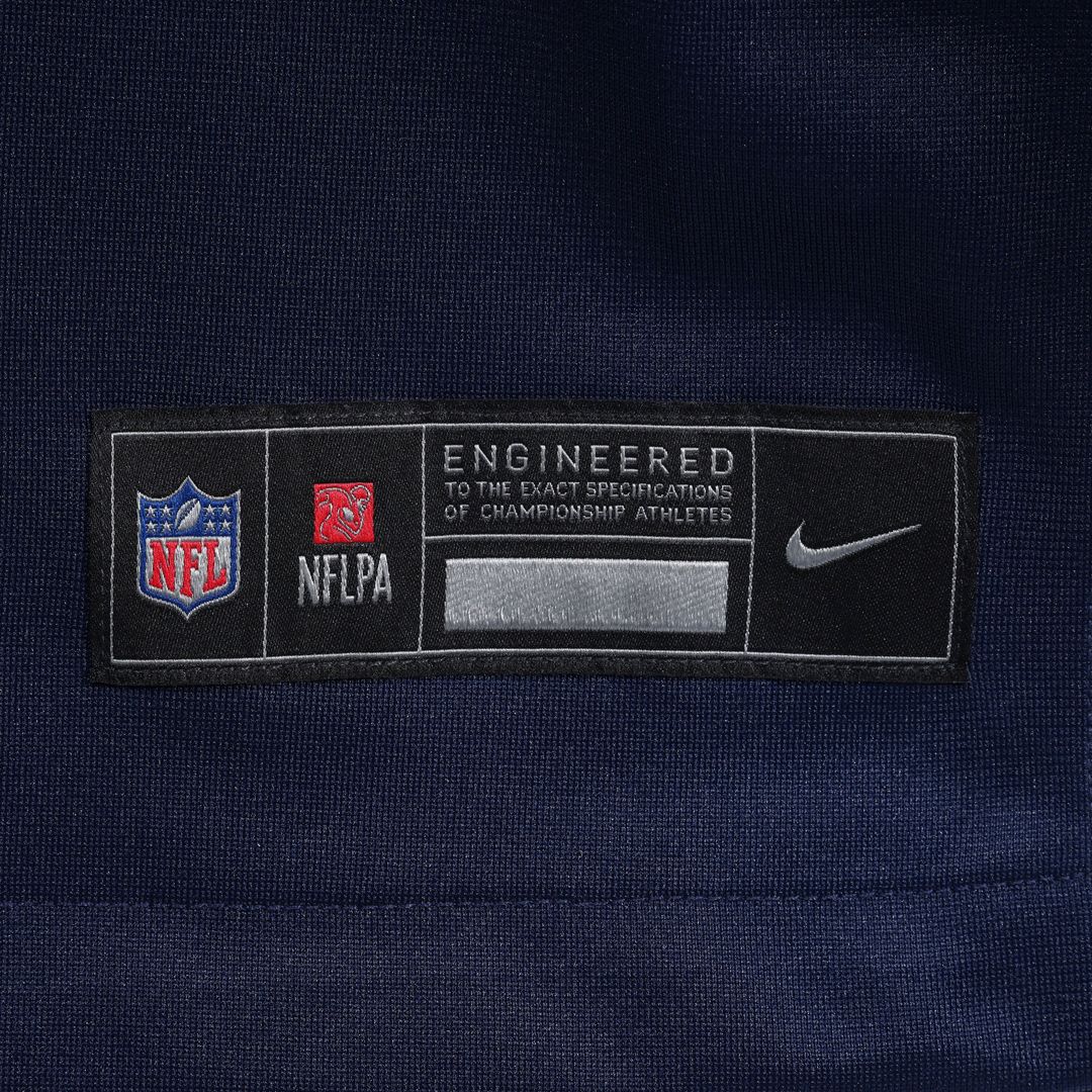 Men's New England Patriots Caleb Lomu Nike Navy Team Game product image 8