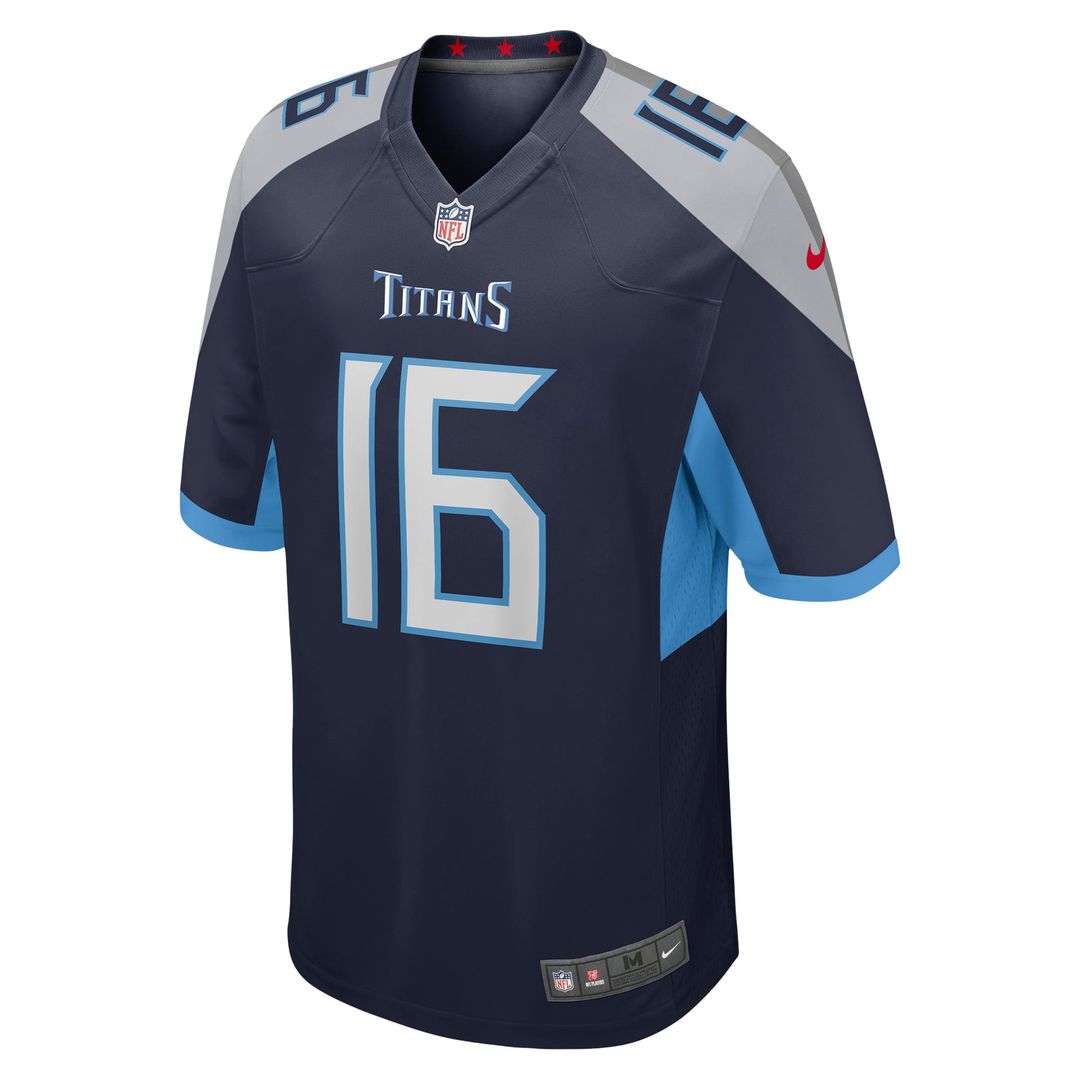 Men's Tennessee Titans Treylon Burks Nike Navy Player Game product image 2