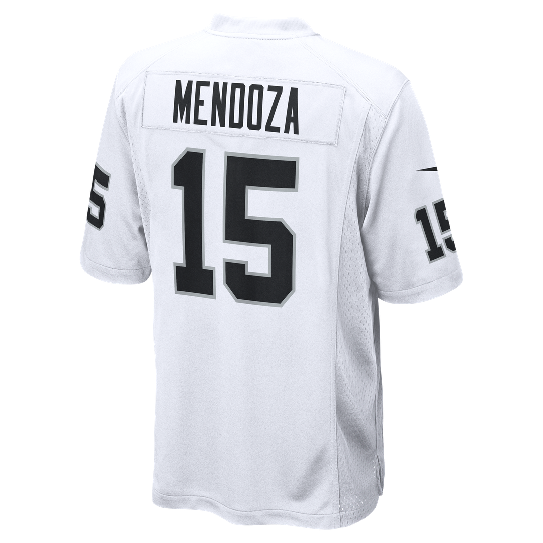 Men's Las Vegas Raiders Fernando Mendoza Nike White Game product image 3