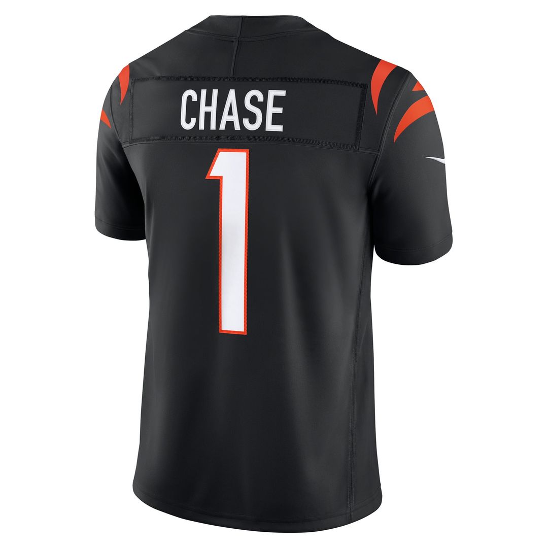 Men's Cincinnati Bengals Ja'Marr Chase Nike White Vapor product image 9