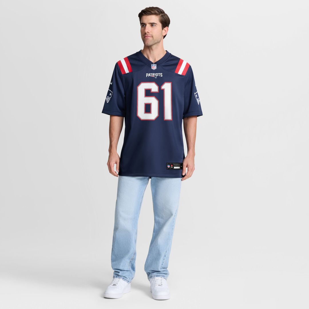 Men's New England Patriots Darrian Dalcourt Nike Navy Team product image 2
