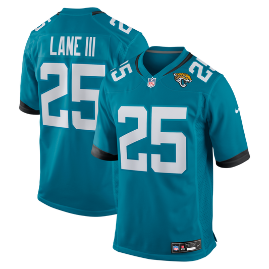 Men's Jacksonville Jaguars Rayuan Lane III Nike Teal Team product image 1