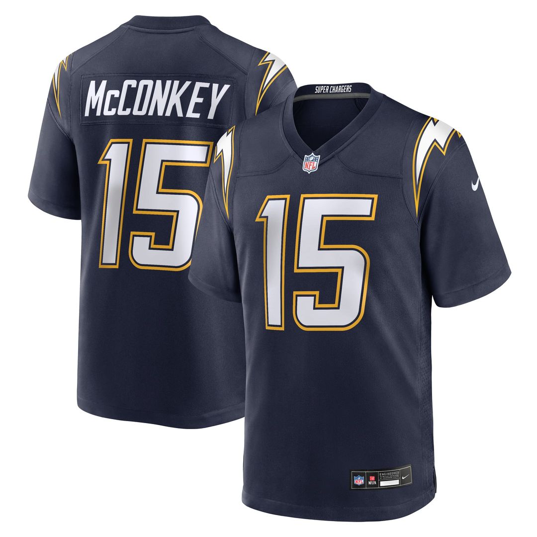 Men's Los Angeles Chargers Ladd McConkey Nike Navy product image 1