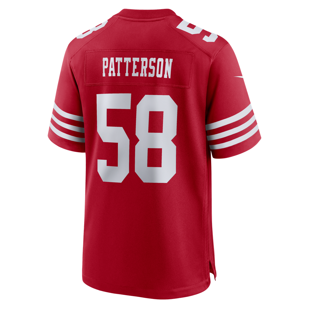 Men's San Francisco 49ers Jarrett Patterson Nike Scarlet product image 5