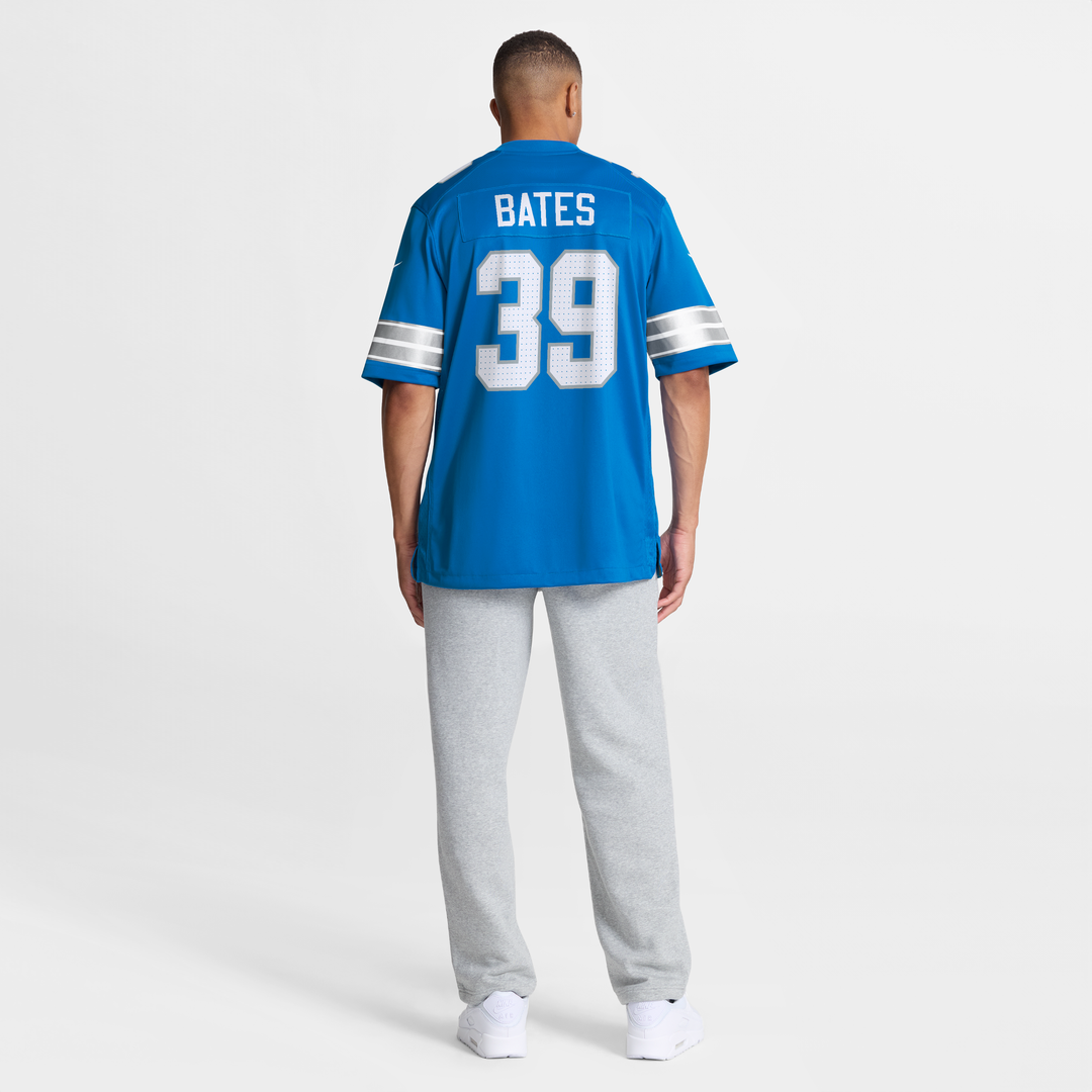 Men's Detroit Lions Jake Bates Nike Blue Team Game Jersey product image 8