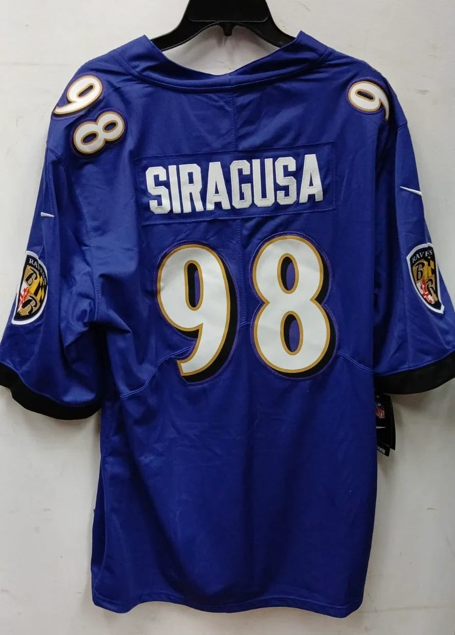 Tony Siragusa Baltimore Ravens Official NFL Jersey Nike product image 1, provided for visual reference and product detail