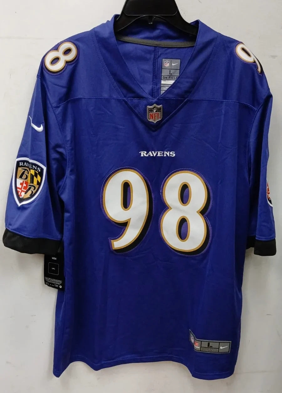 Tony Siragusa Baltimore Ravens Official NFL Jersey Nike product image 2, provided for visual reference and product detail
