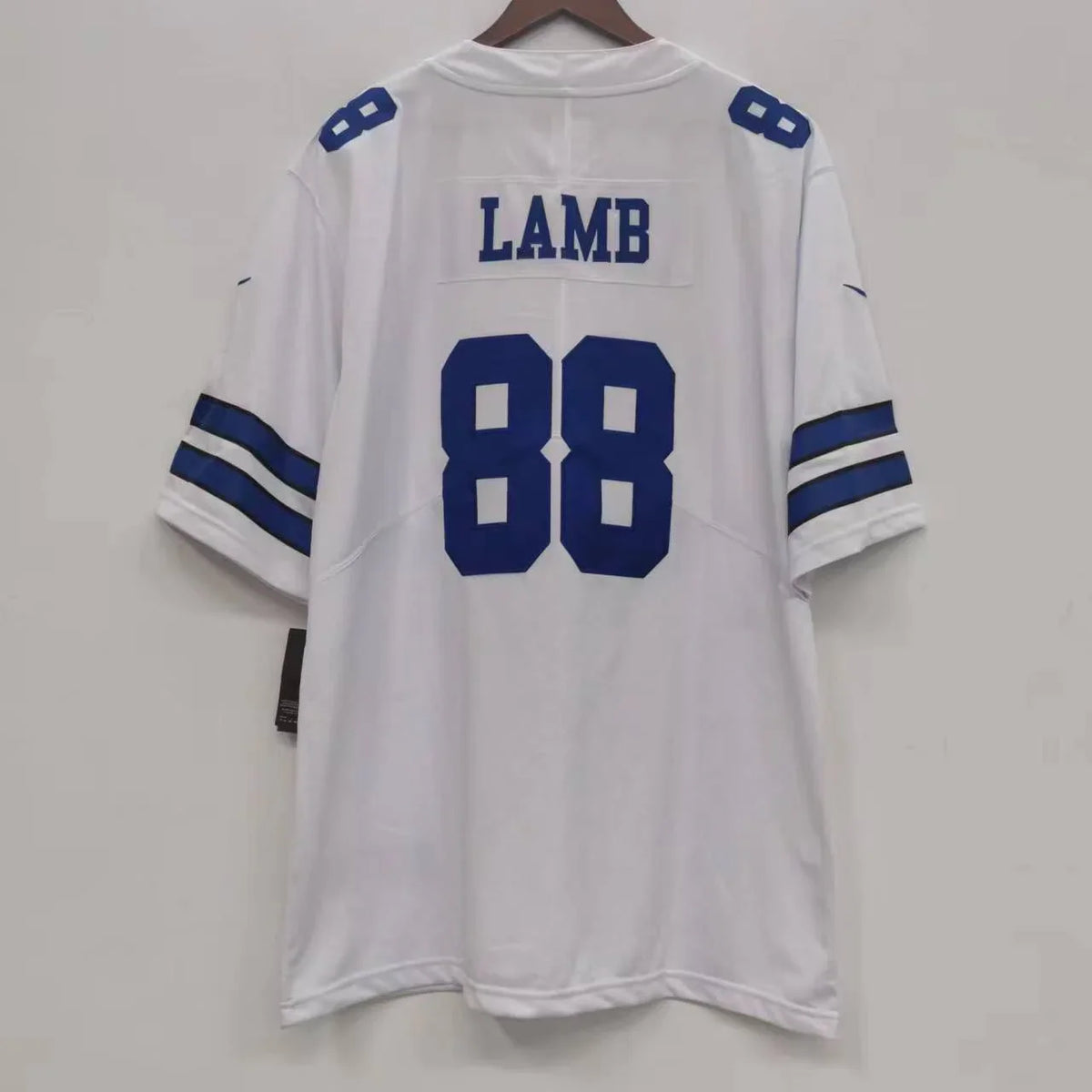 CeeDee Lamb Dallas Cowboys Official NFL Nike Jersey white product image 1, provided for visual reference and product detail