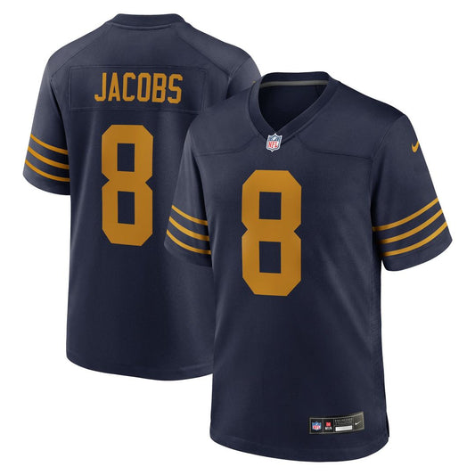 Men's Green Bay Packers Josh Jacobs Nike Navy The 1923 product image 1