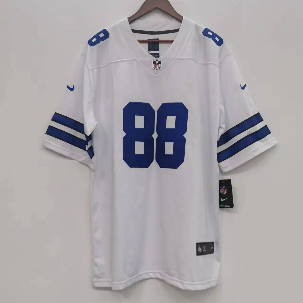 CeeDee Lamb Dallas Cowboys Official NFL Nike Jersey white product image 2, provided for visual reference and product detail