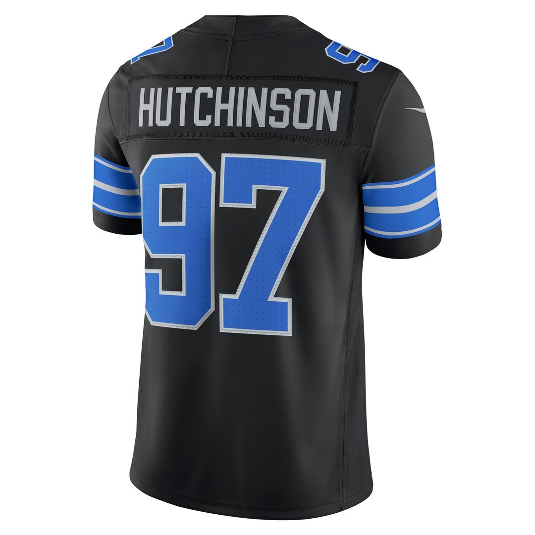 Men's Detroit Lions Aidan Hutchinson Nike White Vapor product image 12
