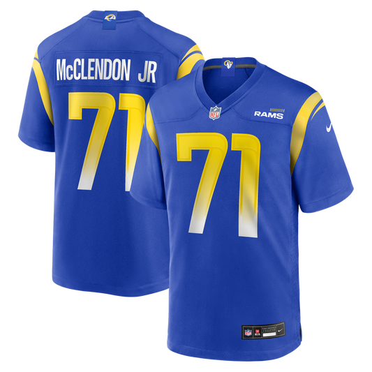 Men's Los Angeles Rams Warren McClendon Jr. Nike Royal Team product image 1