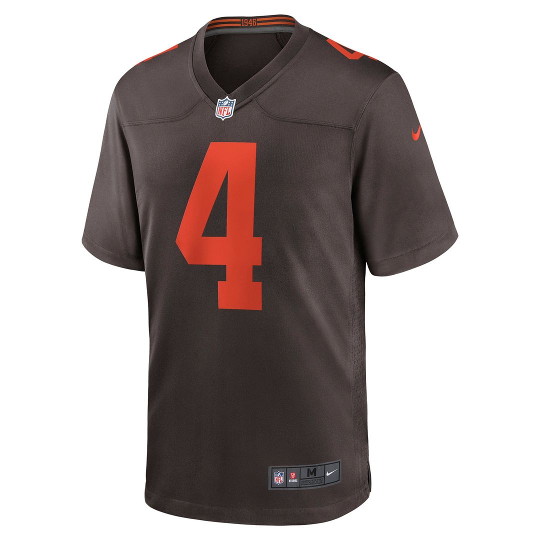 Men's Cleveland Browns Deshaun Watson Nike White Alternate product image 7