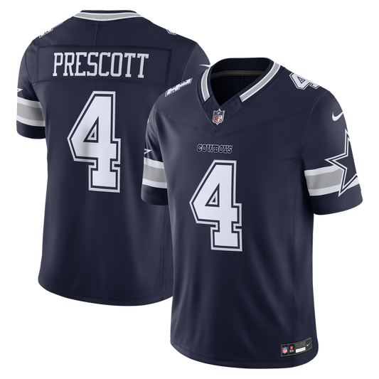Men's Dallas Cowboys Dak Prescott Nike Navy Team Vapor product image 1