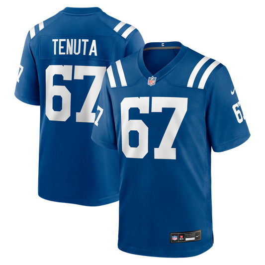 Men's Indianapolis Colts Luke Tenuta Nike Royal Team Game product image 1