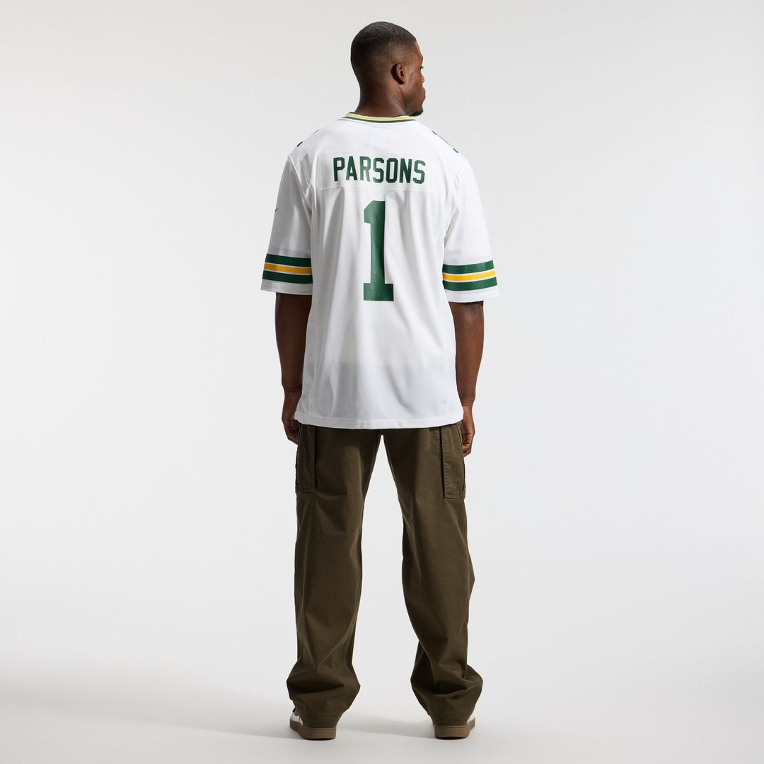 Men's Green Bay Packers Micah Parsons Nike White Game product image 5