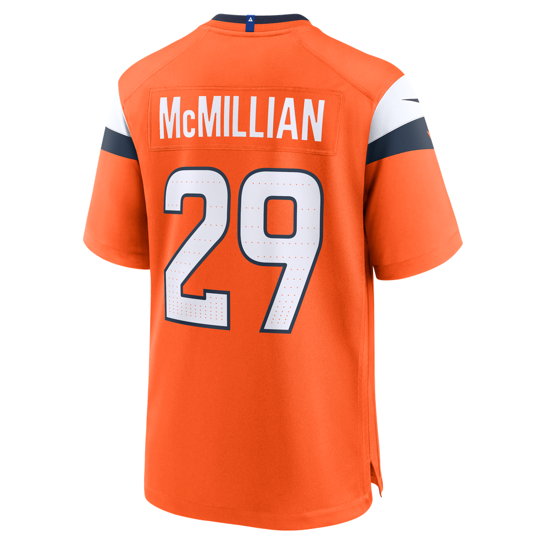 Men's Denver Broncos Ja'Quan McMillian Nike Orange Team product image 3