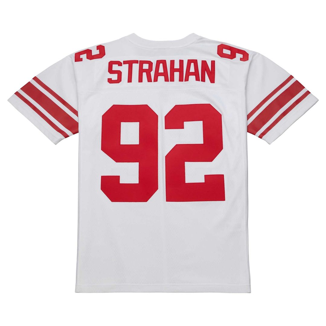 Men's New York Giants Michael Strahan Mitchell & Ness White product image 3