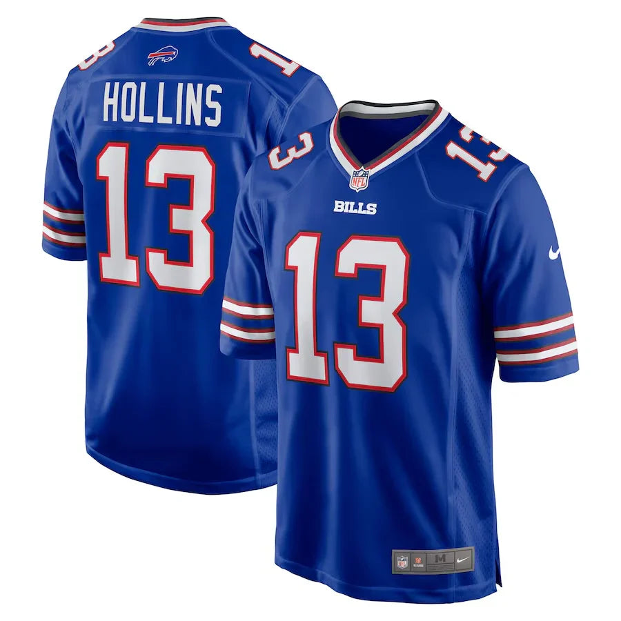 Mack Hollins Buffalo Bills NFL official Nike Jersey blue product image 1, provided for visual reference and product detail