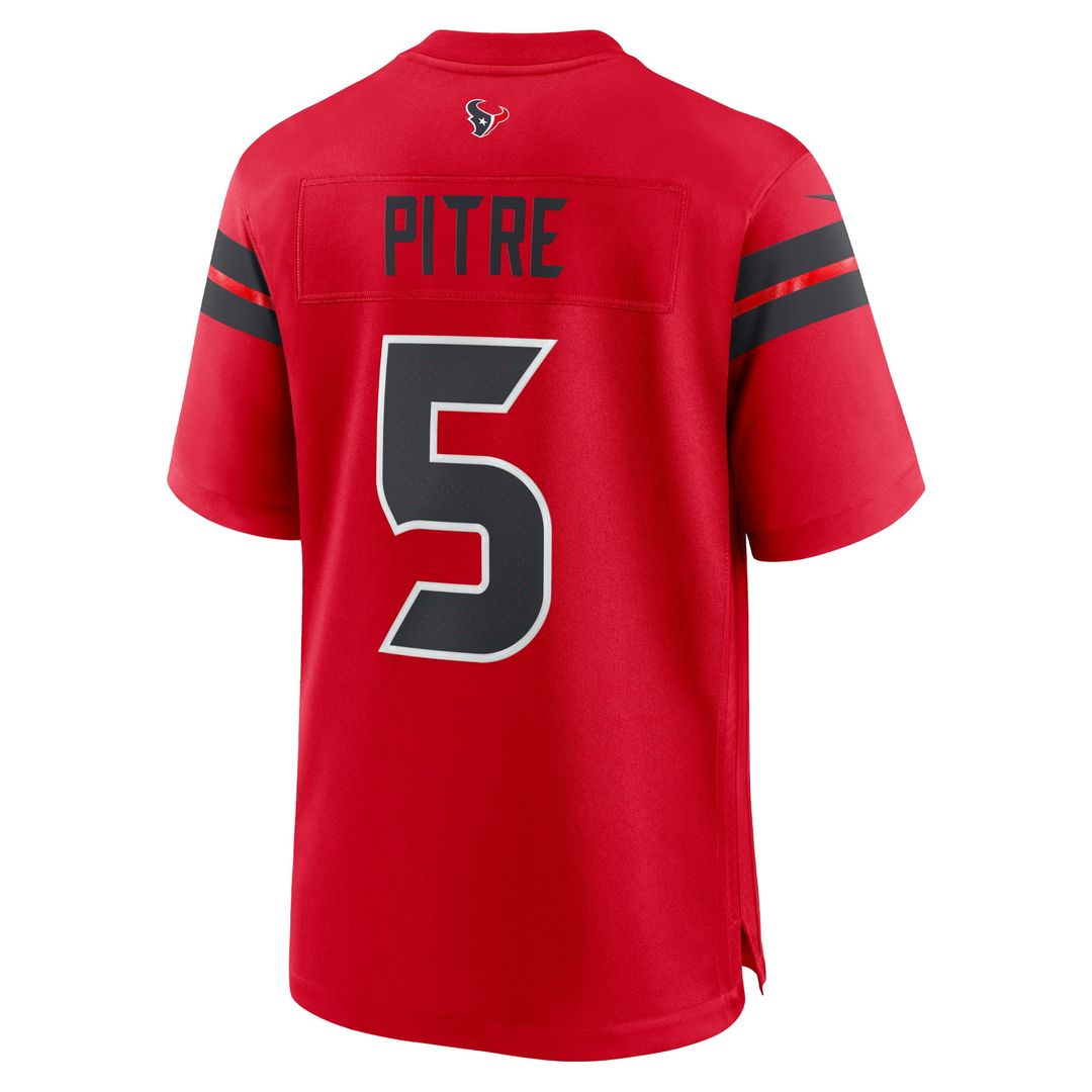 Men's Houston Texans Jalen Pitre Nike Navy Game Jersey product image 19