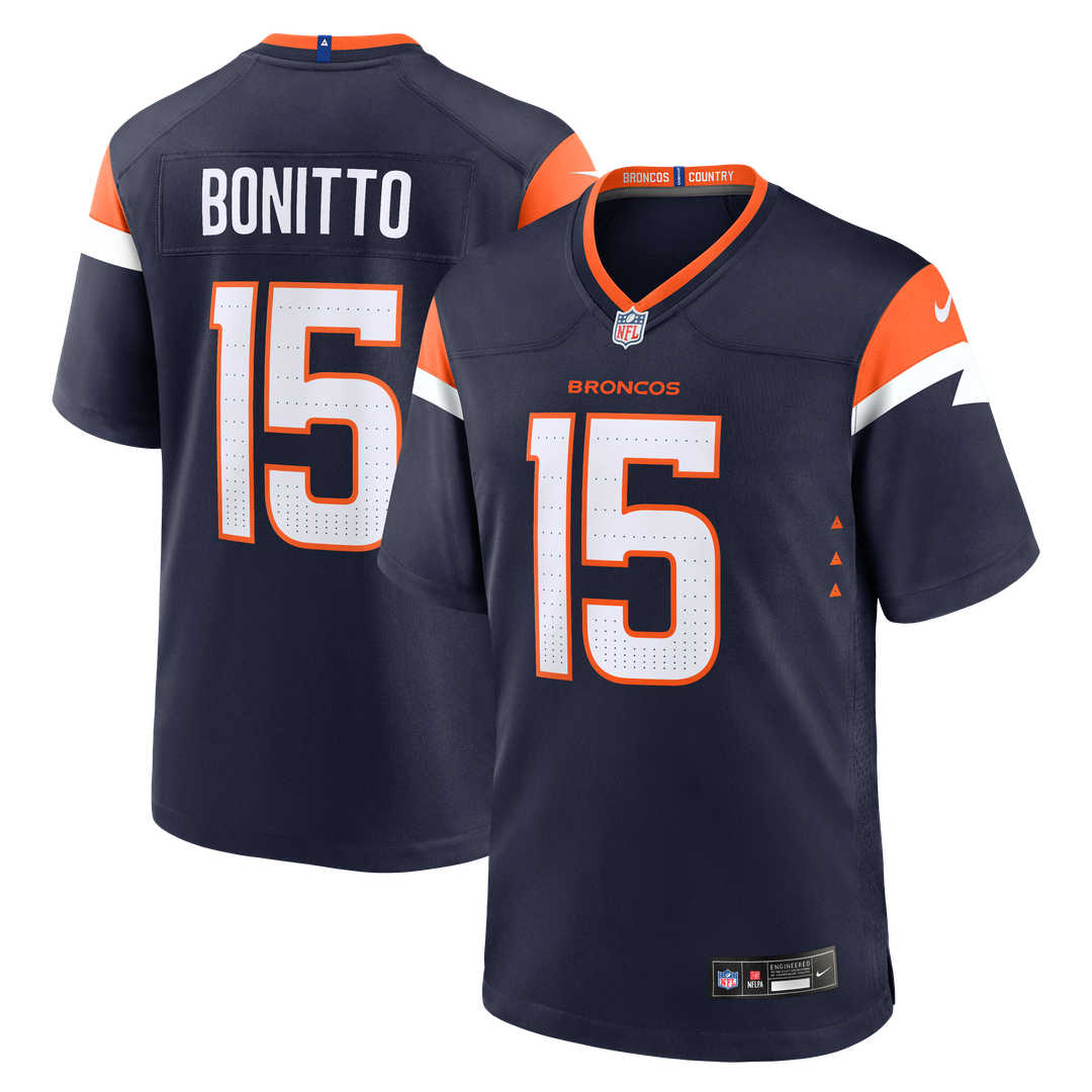 Men's Denver Broncos Nik Bonitto Nike Navy Alternate Game product image 14