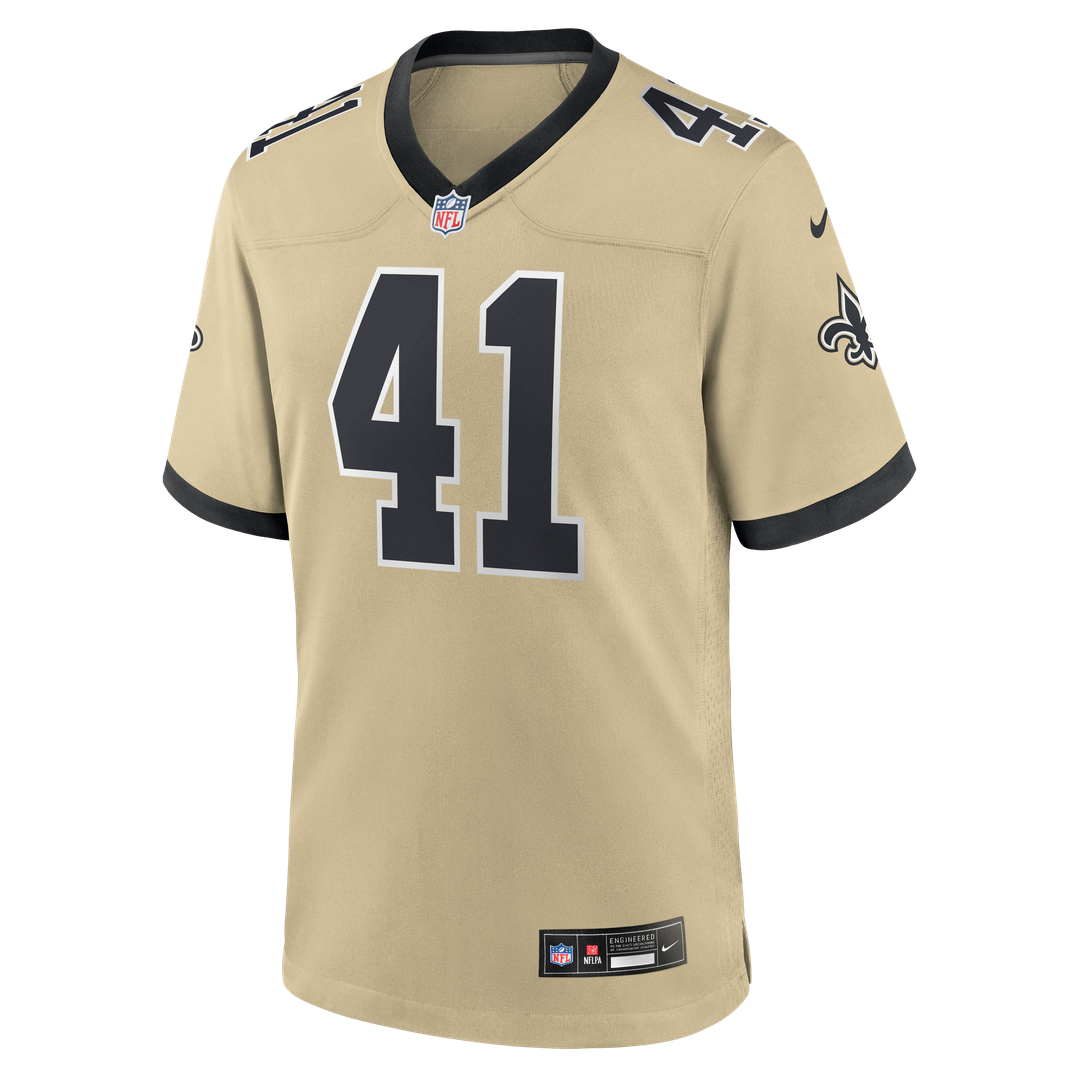 Men's New Orleans Saints Alvin Kamara Nike Gold Gameday product image 6