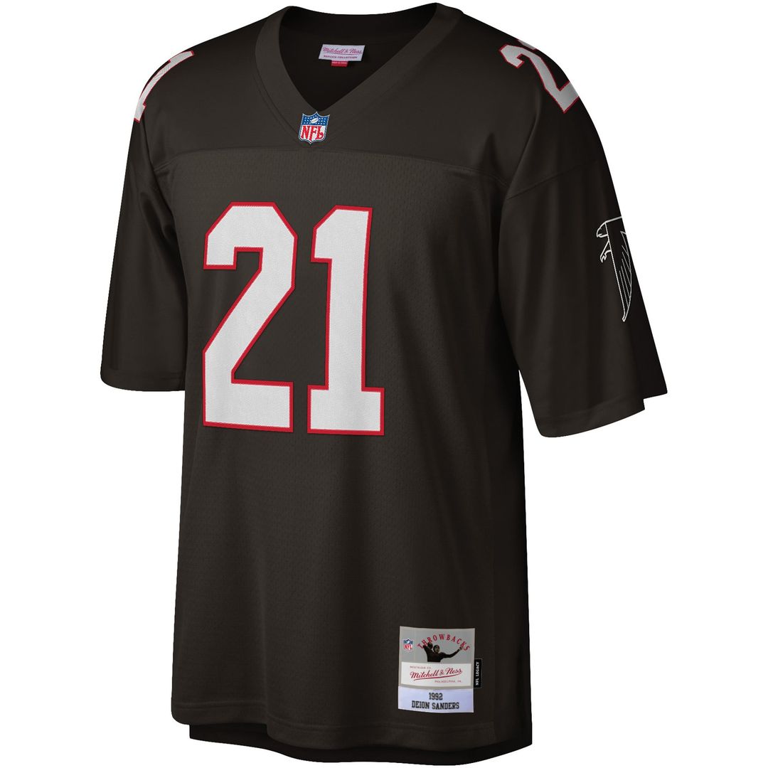 Men's Atlanta Falcons Deion Sanders Mitchell & Ness White product image 11