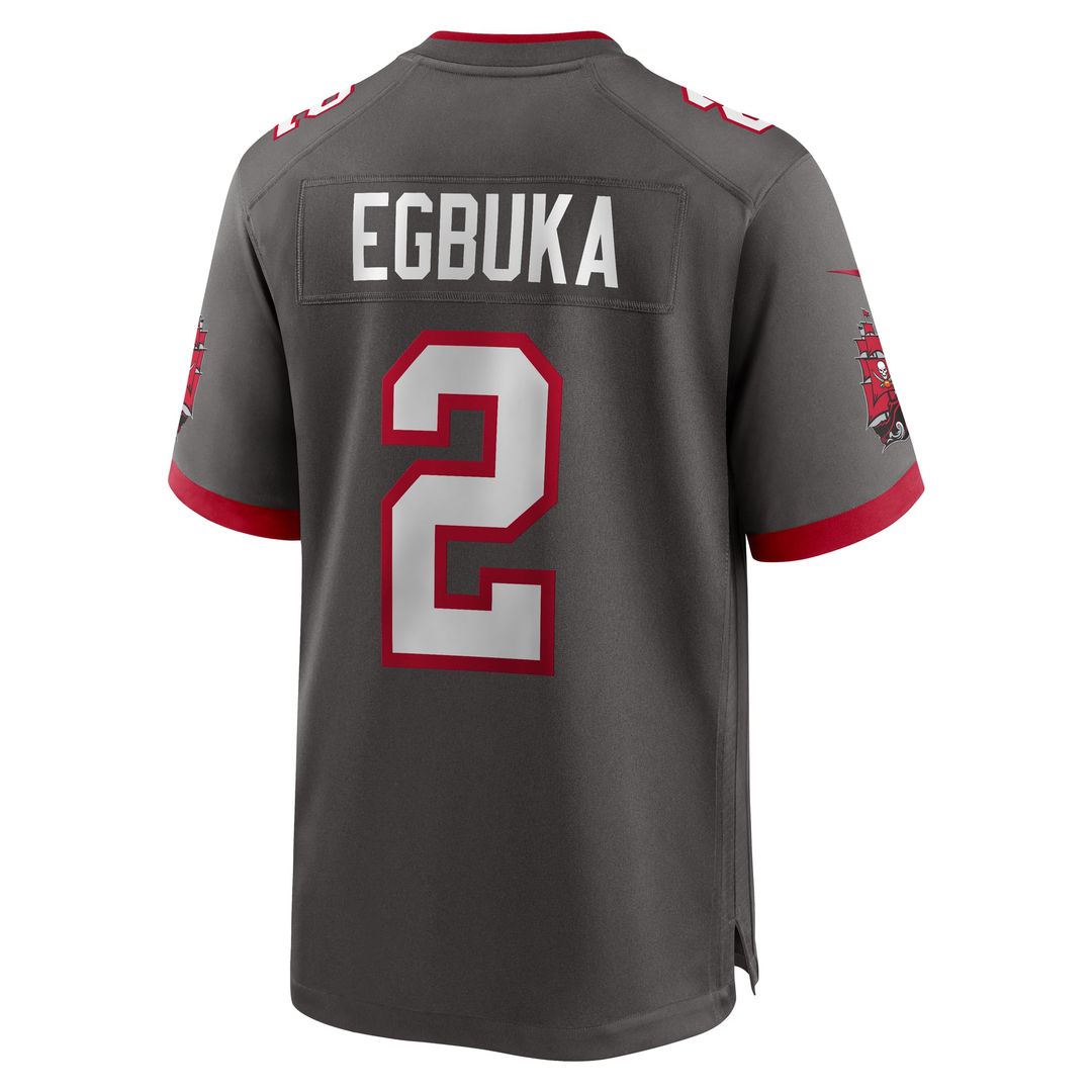 Men's Tampa Bay Buccaneers Emeka Egbuka Nike Red Team Game product image 15