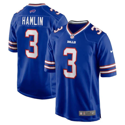 Damar Hamlin Buffalo Bills Jersey Nike product image 1, provided for visual reference and product detail review