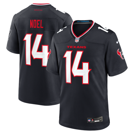 Men's Houston Texans Jaylin Noel Nike Navy Team Game Jersey product image 1