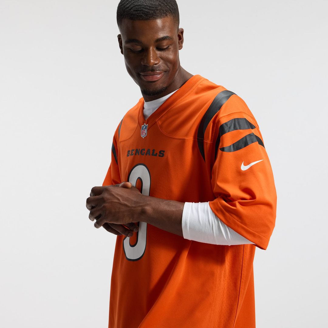 Men's Cincinnati Bengals Joe Burrow Nike White Game Jersey product image 36