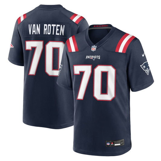 Men's New England Patriots Greg Van Roten Nike Navy Team product image 1