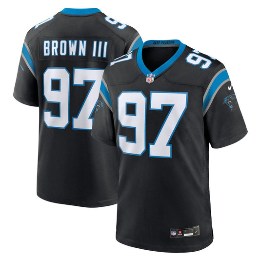 Men's Carolina Panthers Bobby Brown III Nike Black Team product image 1