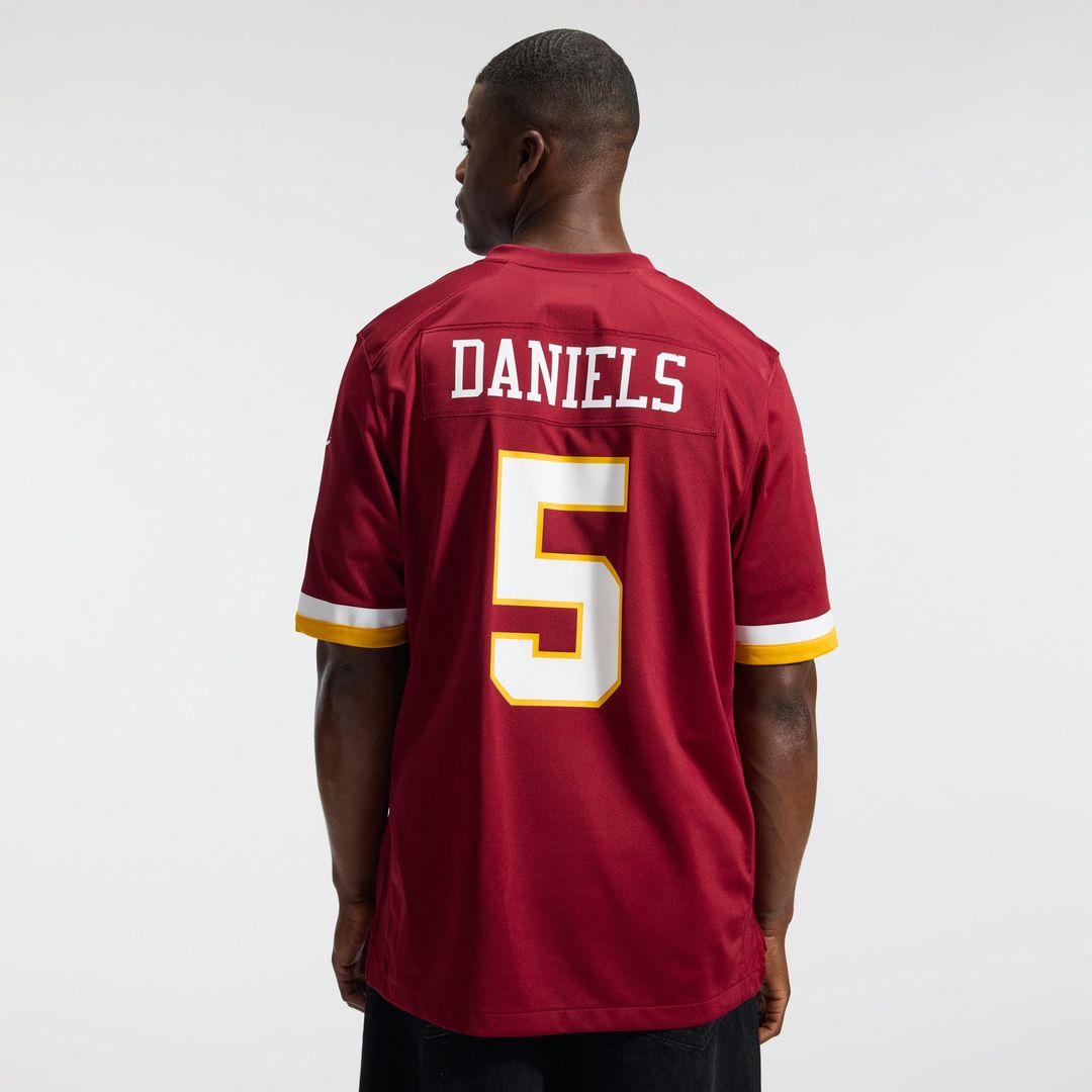 Men's Washington Commanders Jayden Daniels Nike White Game product image 28