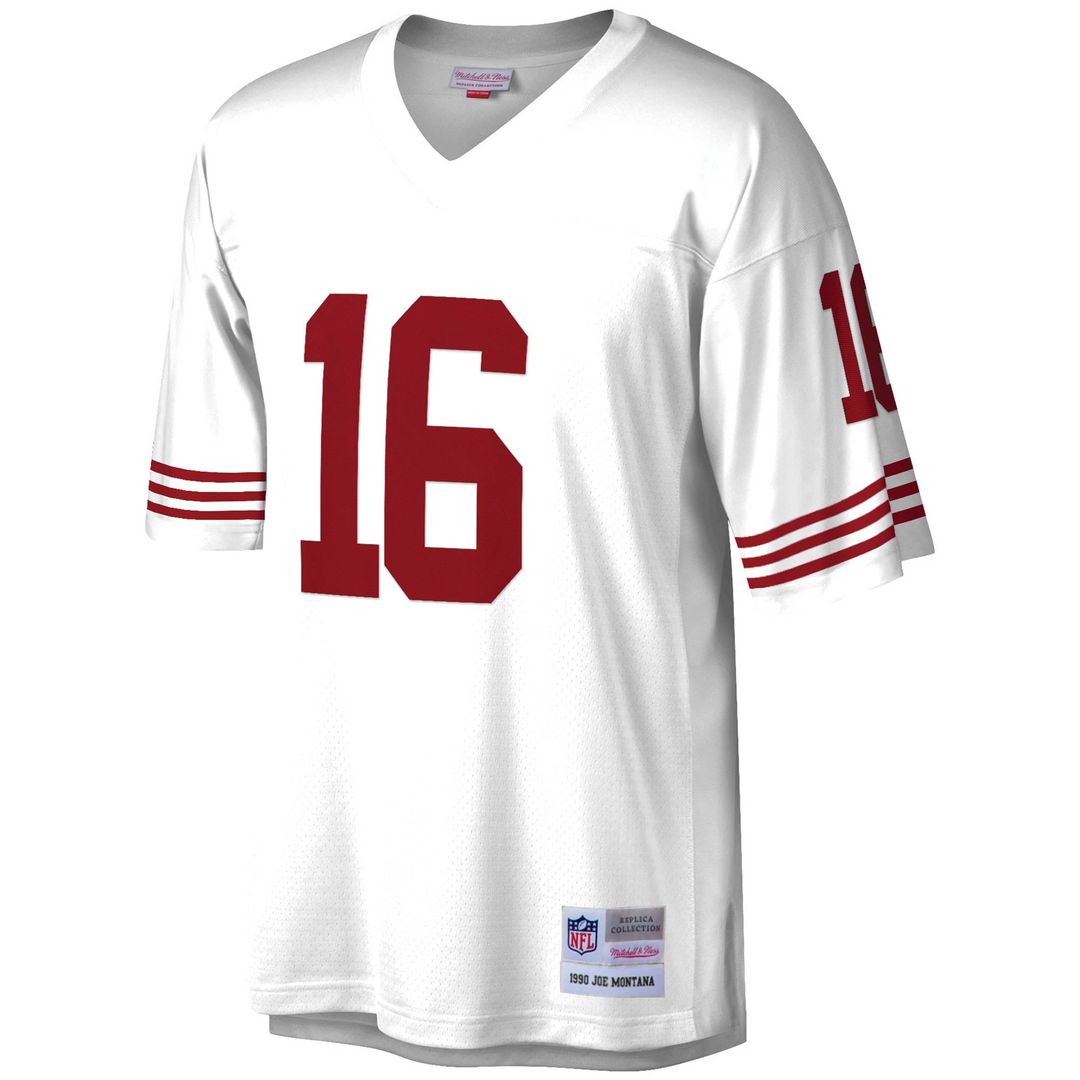 Men's San Francisco 49ers Joe Montana Mitchell & Ness White product image 2