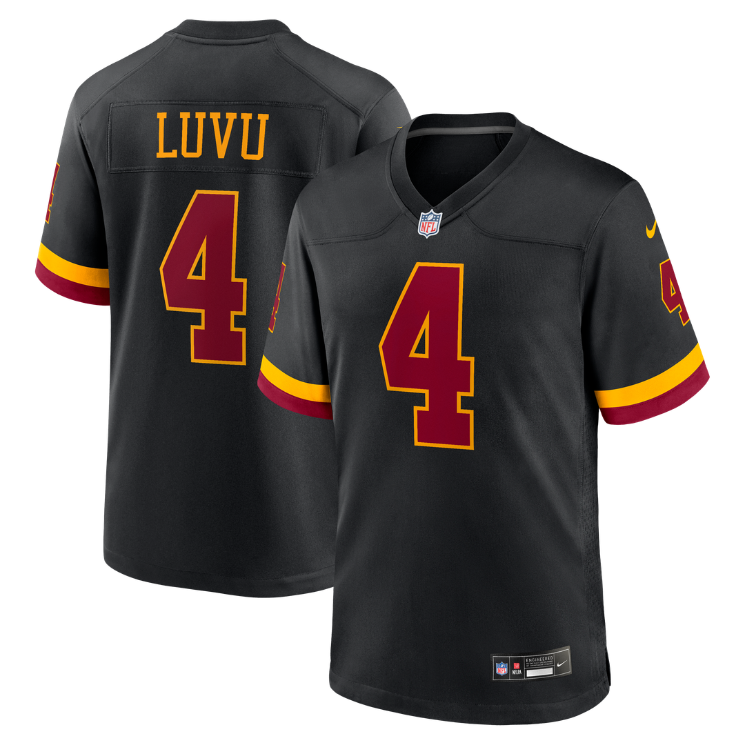 Men's Washington Commanders Frankie Luvu Nike Black Hail product image 14