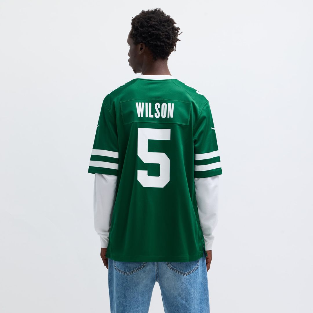 Men's New York Jets Garrett Wilson Nike Legacy Black product image 42