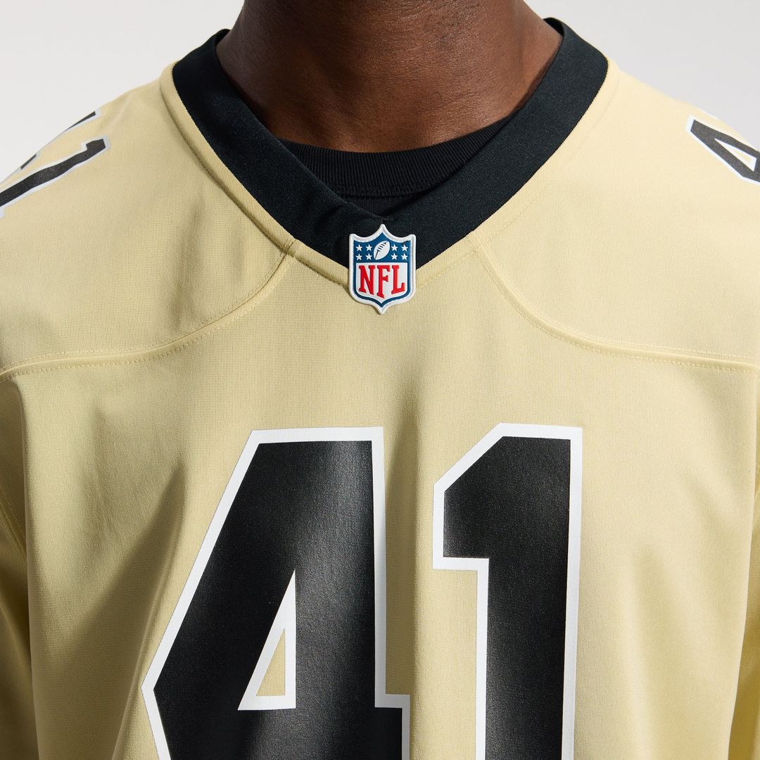 Men's New Orleans Saints Alvin Kamara Nike Gold Gameday product image 22