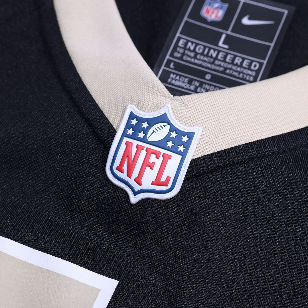 Men's New Orleans Saints Khristian Boyd Nike Black Game product image 4