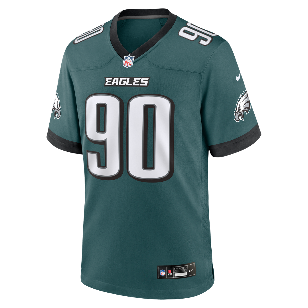 Men's Philadelphia Eagles Jordan Davis Nike Kelly Green product image 14