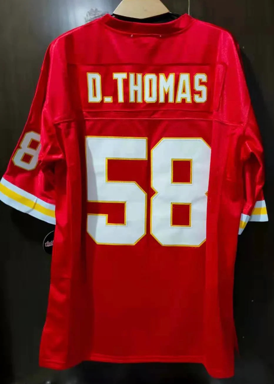 Derrick Thomas Kansas City Chiefs Classic Authentics Jersey product image 1, provided for visual reference and product