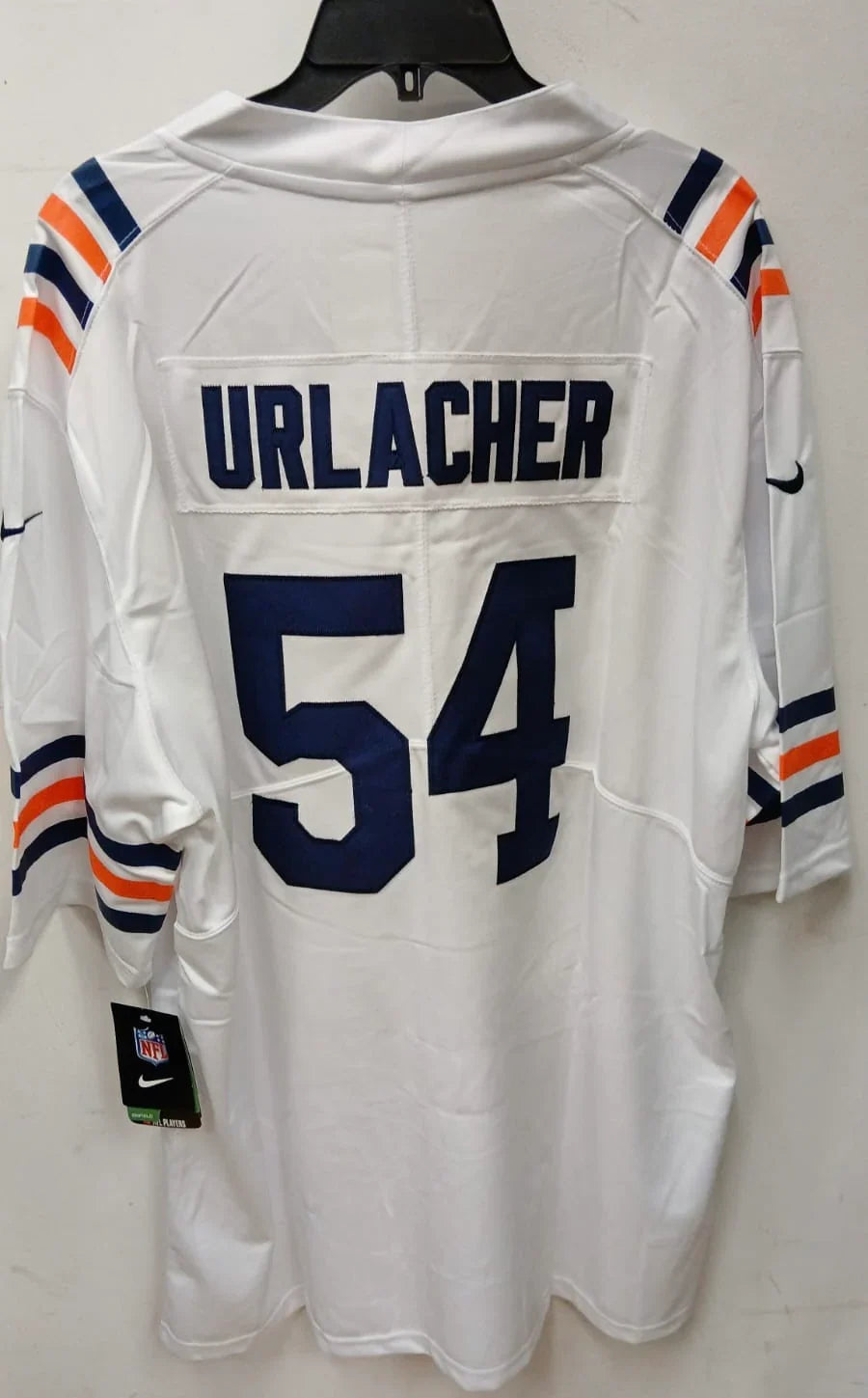 Brian Urlacher Chicago Bears Jersey white product image 2, provided for visual reference and product detail review