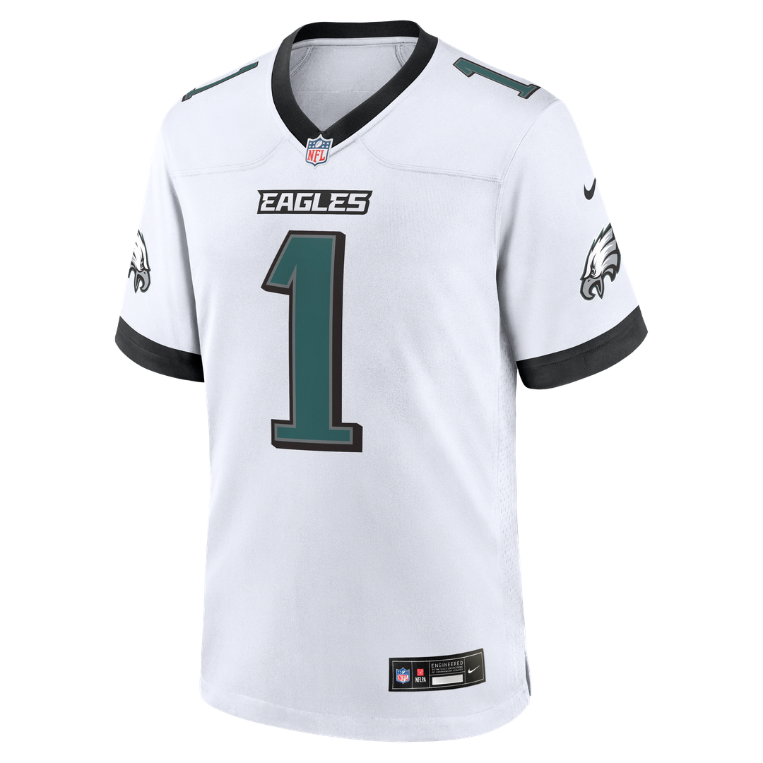 Men's Philadelphia Eagles Jalen Hurts Nike Black Alternate product image 28